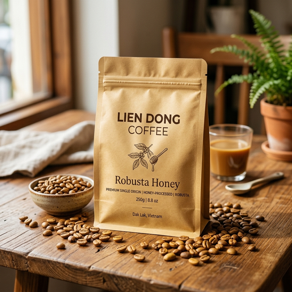 Robusta Honey Lien Dong Coffee