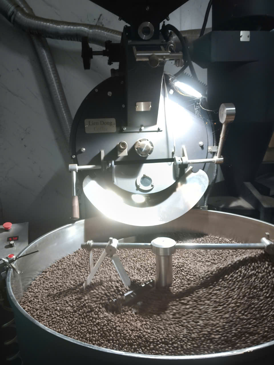 Máy rang cà phê 3kg Lien Dong Coffee